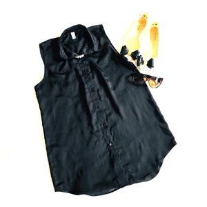 American Apparel collared tank